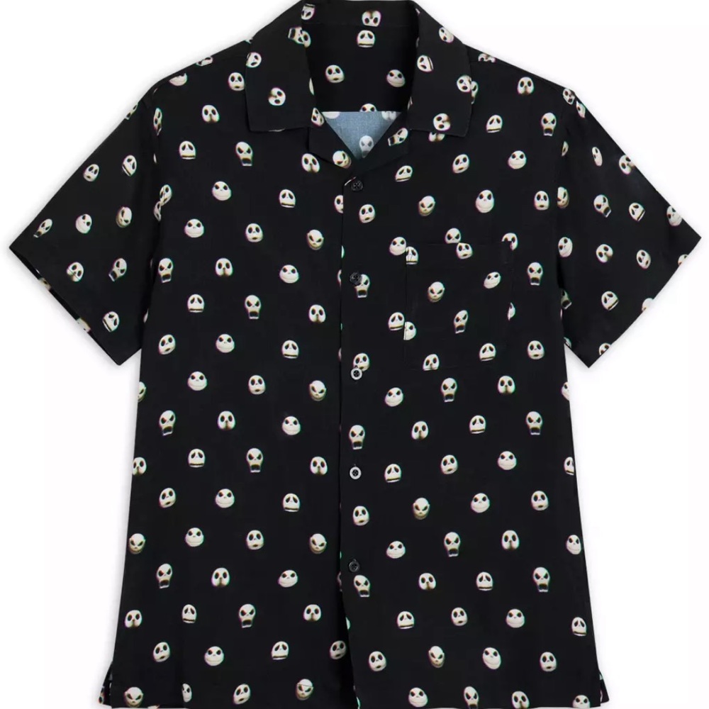 Disney The Nightmare Before Christmas Jack Skellington Expressions Unisex Shirt